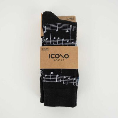 Pack 3 Calcetines Largos Hombre Icono