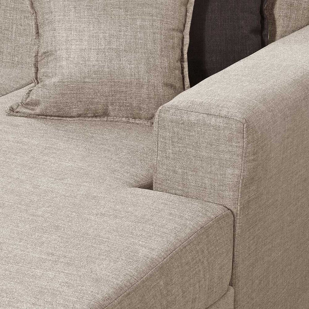 Sofá Seccional Black Factory Don Juan 4 Cuerpos Beige