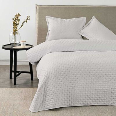 Quilt American Family 2 Plazas Dots Beige