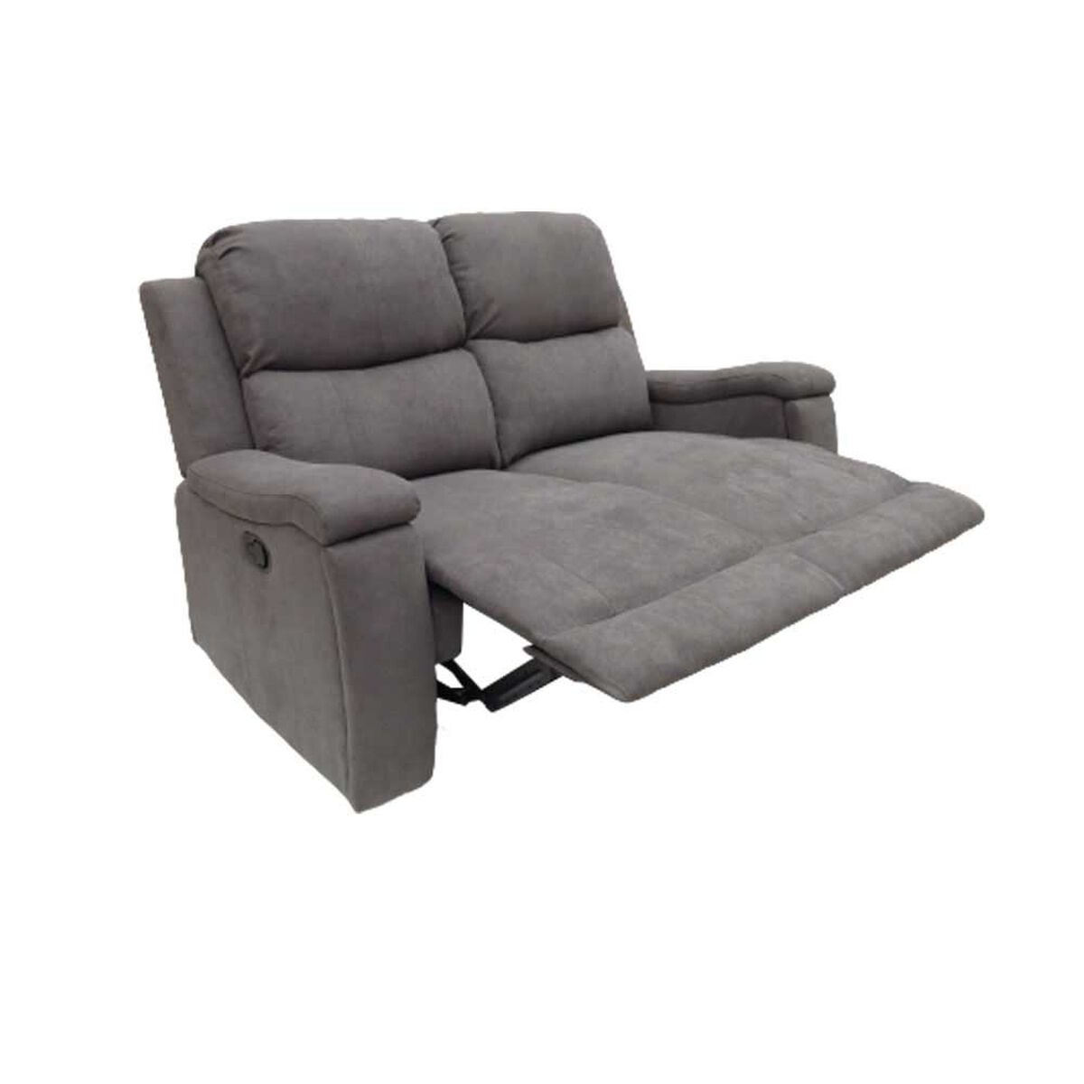 Bergere Reclinable Furnitech Buffalo 2 Cuerpos Gris