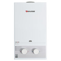 Calefont Gas Licuado Tiro Natural Splendid Ionizado 8 lts.