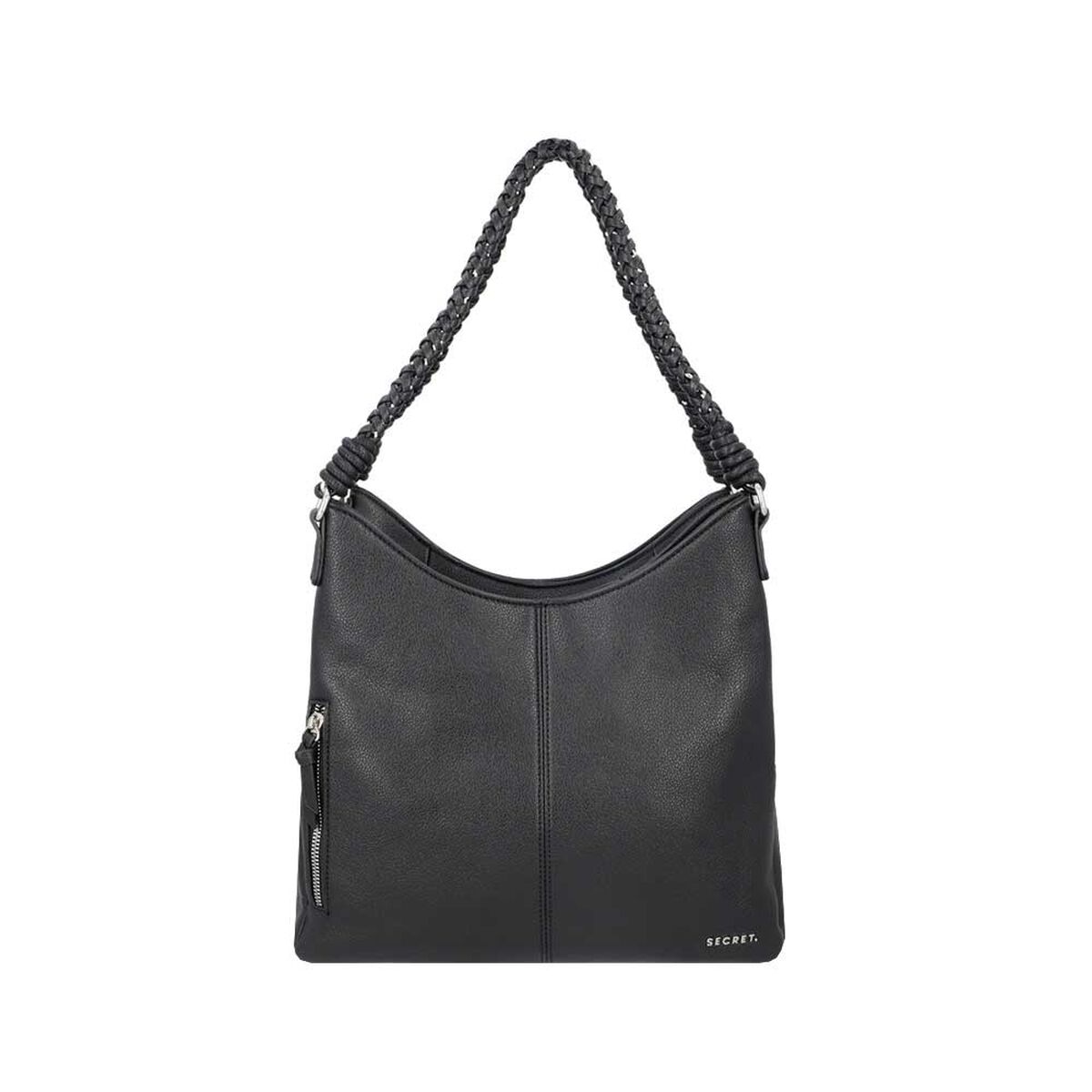 Cartera de Hombro Secret Montserrat FW25 L Negro