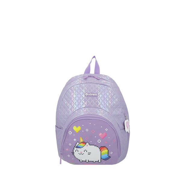Mochila Xtrem Power 5XT Gato Lila