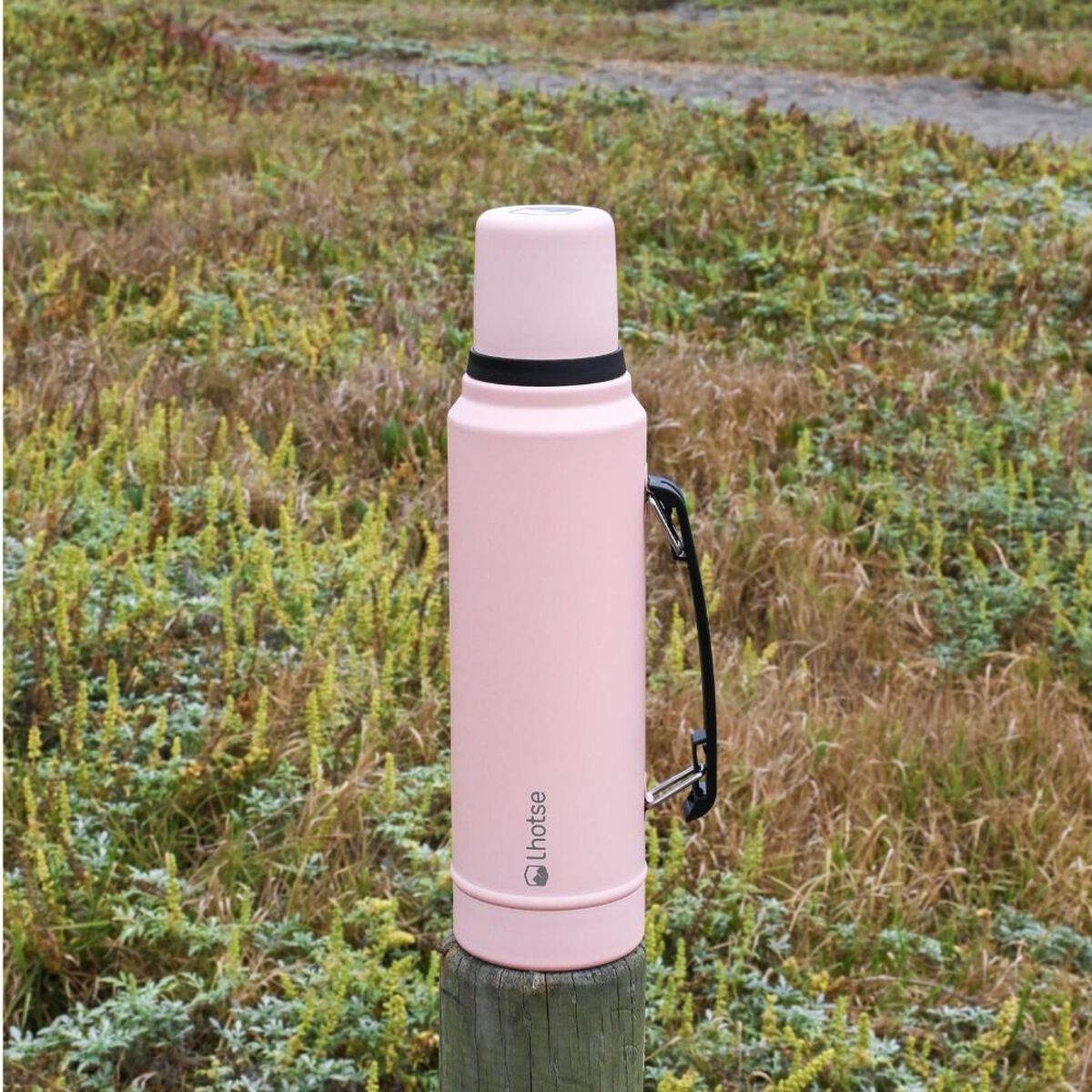 Termo Liquido Acero Inoxidable Lhotse Classic 1,3 lts Rosado