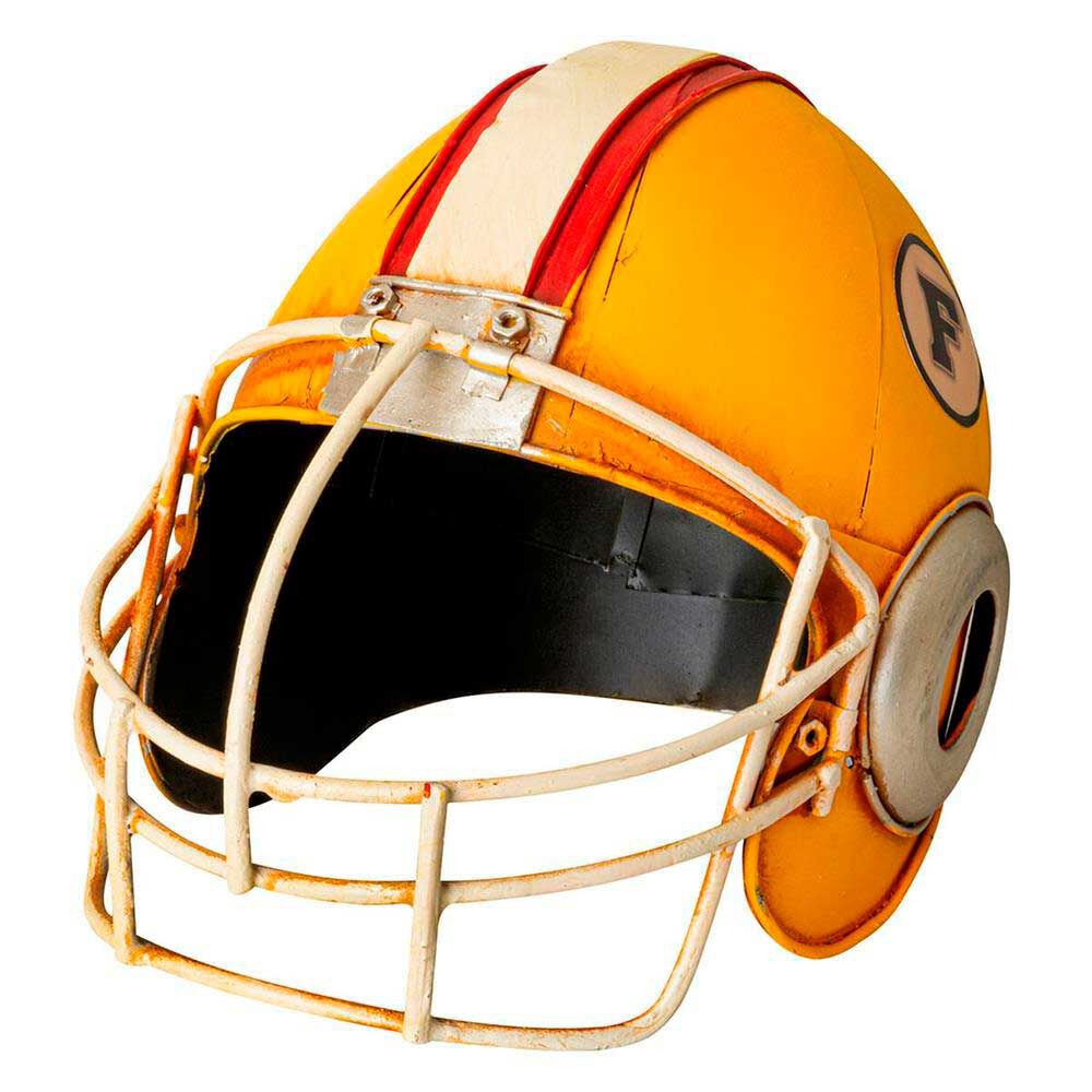 Adorno Metal Vgo Casco Amarillo