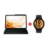 Combo Tablet Samsung Galaxy TAB S8 SM-X700 Octa Core 8GB 128GB 11" Graphite + Smartwatch Galaxy Watch4 44mm Black