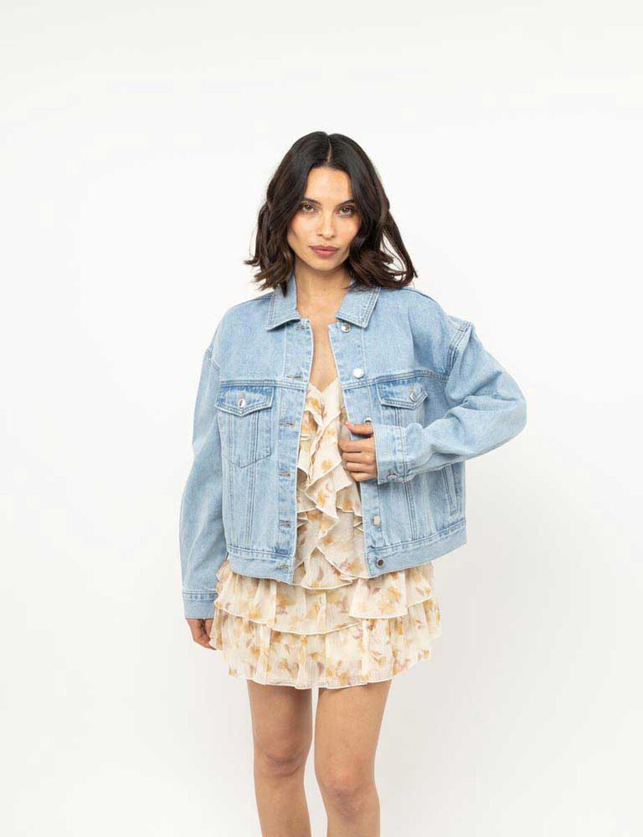 Chaqueta Denim Mujer Zibel