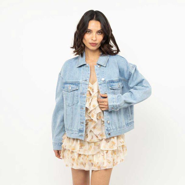 Chaqueta Denim Mujer Zibel