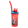 Vaso Tomajugo Figura 3D Cars Rojo