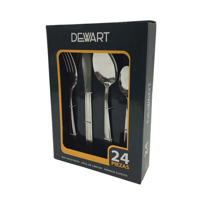 Juego de Cubiertos Dewart Box 24 Piezas