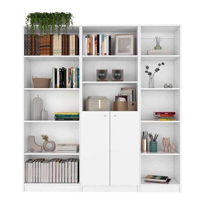 Imagen 2 del producto Estante 62 cm  + Estante 2 Puertas + Estante 45 cm TuHome Home Blanco