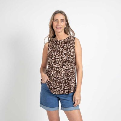 Polera Sin Mangas Mujer Portman Club