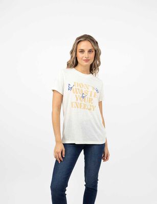 Imagen 1 del producto Polera Manga Corta Mujer Icono Beige, Blanco, Camel, Gris, Navy