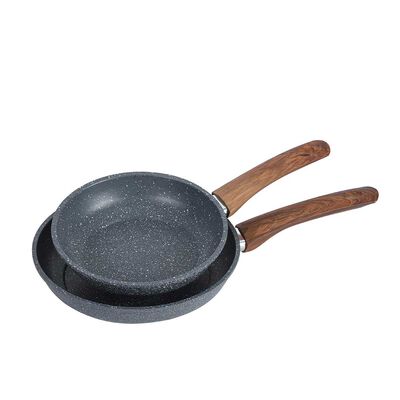 Imagen 2 del producto Set 2 Sartenes Acero Casanova 20 y 24 cm Gris