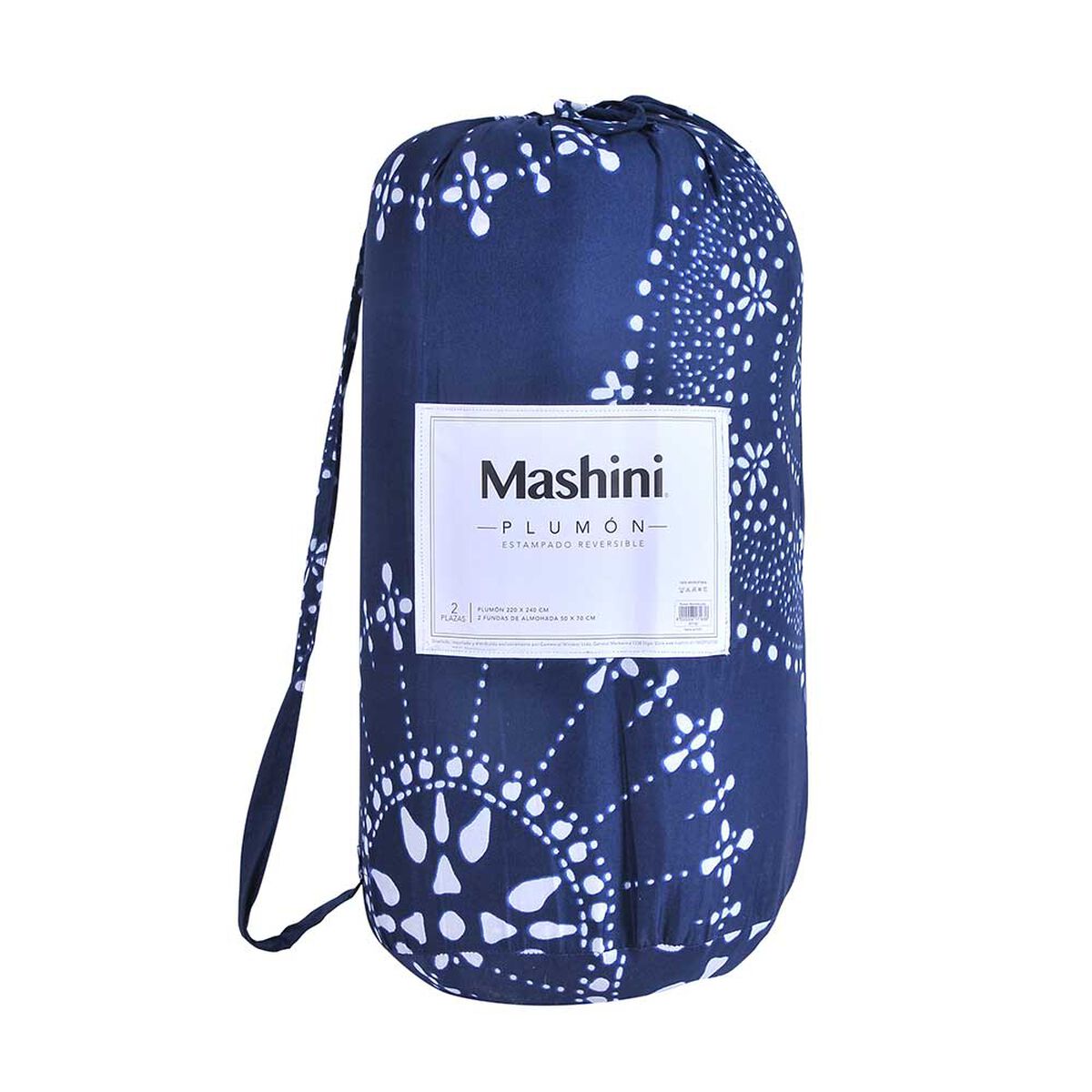 Plumón Estampado Mashini King Marte Azul