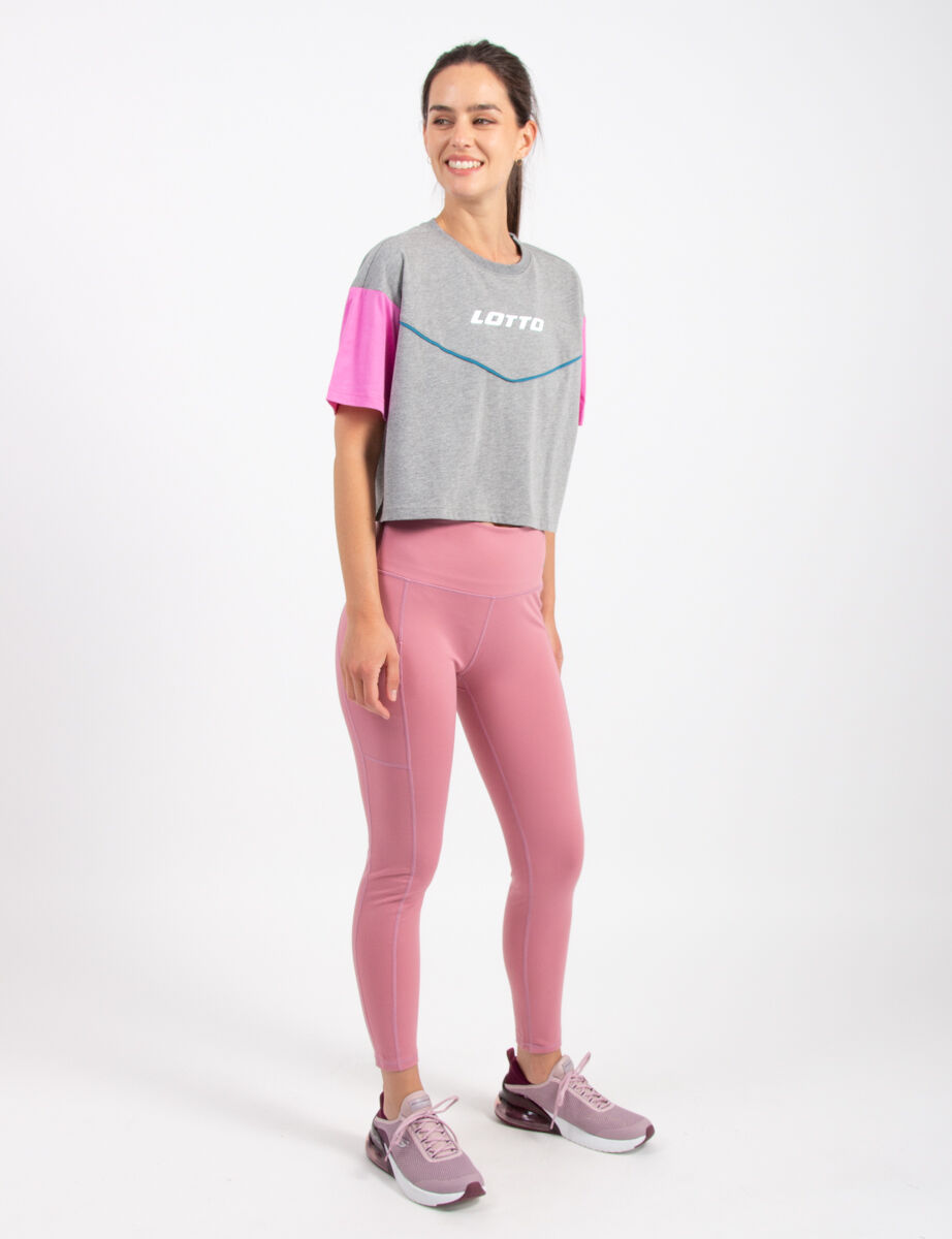 Polera de Algodón Deportiva Mujer Lotto