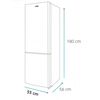 Refrigerador Frío Directo Mabe RMB426PXLRS0 254 lts.