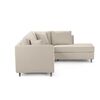 Sofá Seccional Derecho Rosen Carter 3-1 Cuerpos Beige