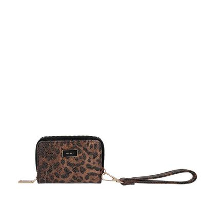 Billetera de Mujer Secret Floriana SC7 Peque&ntilde;a Leopardo