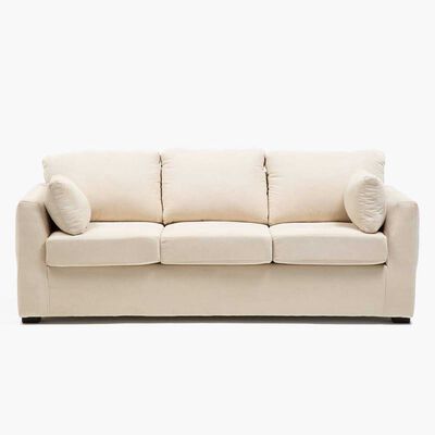 Imagen 1 del producto Sofá Kea Texas Tela 3 Cuerpos Beige