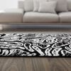 Alfombra de Pasillo Modalfo Siesta Negro 230 x 70 cm