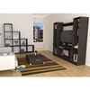 Rack TV Hasta 52" + Biblioteca +Mesa de Centro TuHome Bejín