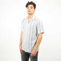 Camisa Estampada Manga Corta Hombre Ypsd Azul, Beige, Verde