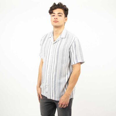 Camisa Estampada Manga Corta Hombre Icono