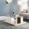 Mesa de Centro Altavision Frizz Off White Savana