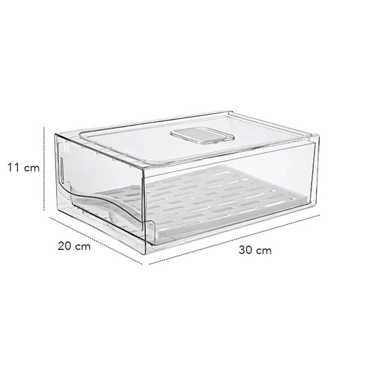 Pack Organizador Refrigerador Drenaje S + L Simplit