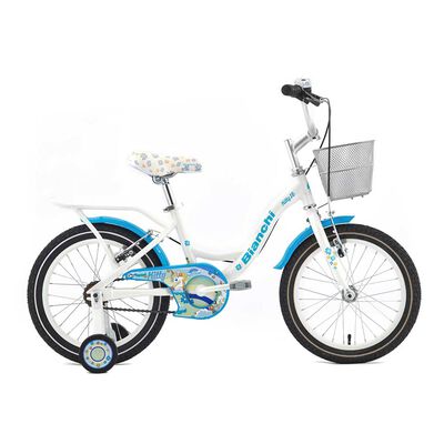 Bicicleta Infantil Bianchi Kitty Aro 16 Blanca
