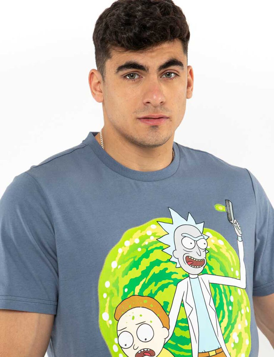 Polera Dibujos Animados Manga Corta Hombre Icono