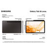 Tablet Samsung Galaxy TAB S8 SM-X700 Octa Core 8GB 128GB 11" Graphite + S-Pen + Keyboard Cover