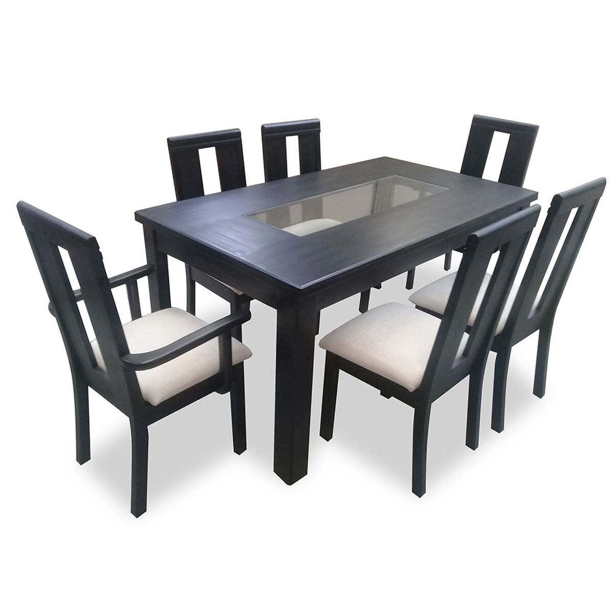 Juego de Comedor New York 4 Sillas + 2 Sitiales