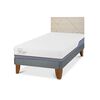 Cama Europea CIC 1,5 Plazas Excellence Plus + Respaldo Villarrica Alpino