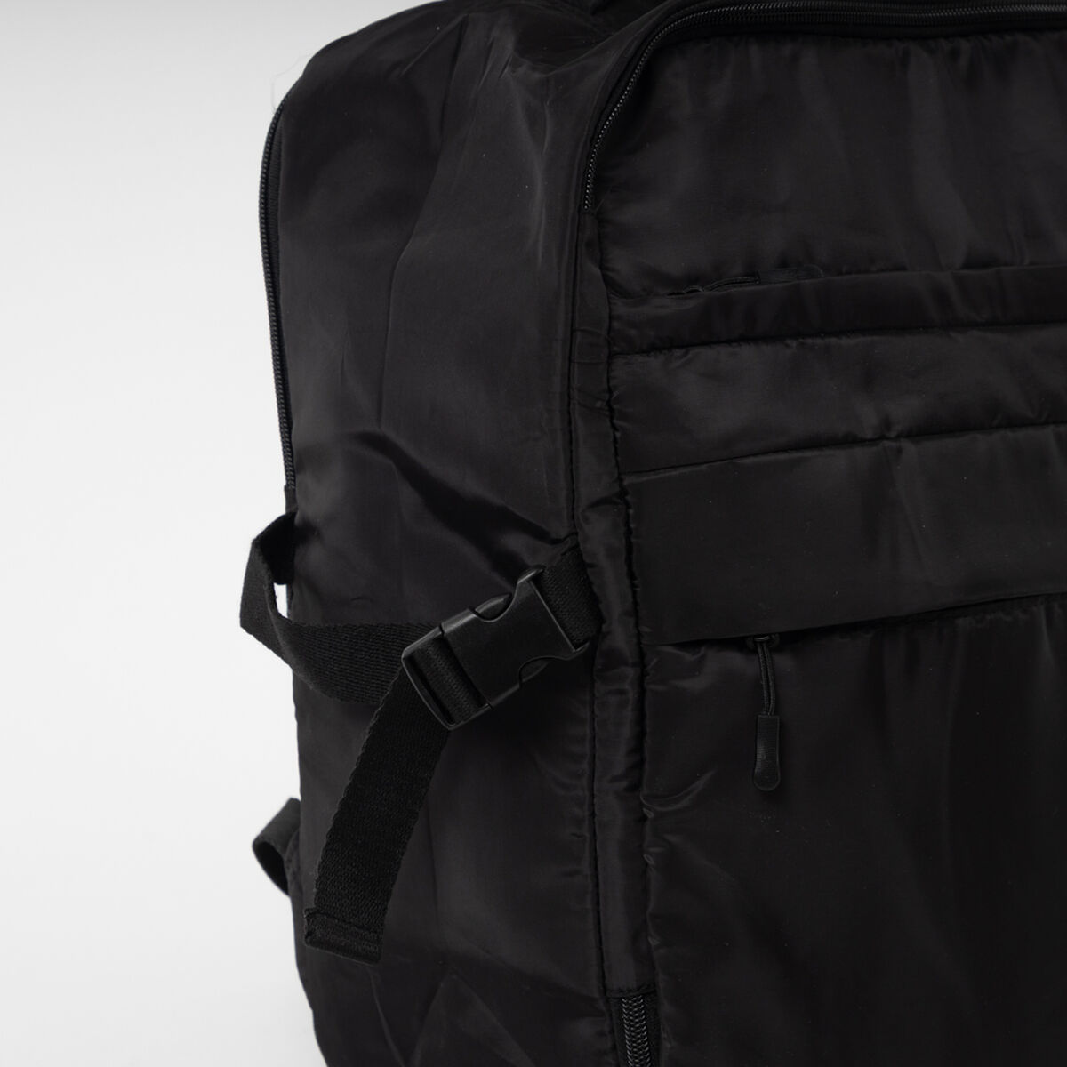 Cartera Backpack Negro Mujer Icono