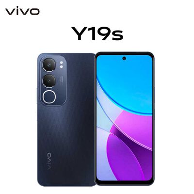 Celular Vivo Y19s 256GB 6,68" Negro Liberado