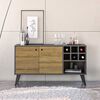 Rack TV Onessta Ibiza Hasta 55" Grafito Miel