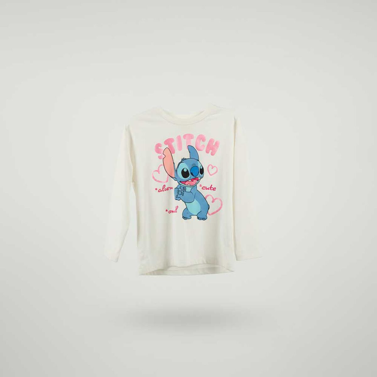 Polera Stitch Ni&ntilde;a Licencias
