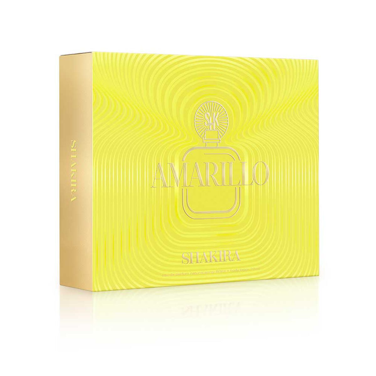 Set Shakira Mujer Amarillo Shakira Eau de Parfum 80 ml + Loci&oacute;n Corporal 75 ml
