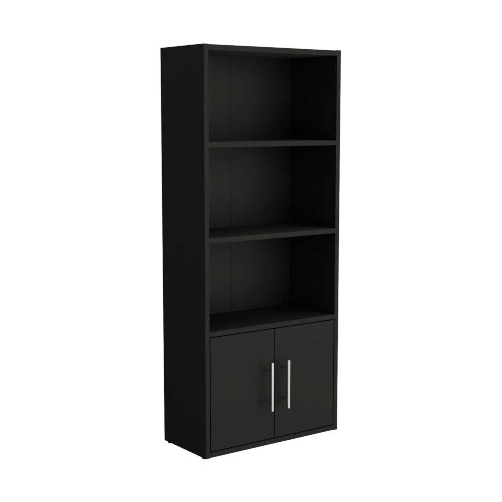 TUHOME BIBLIOTECA ECO JOY 2 PUERTAS 4 NIVELES WENGUE