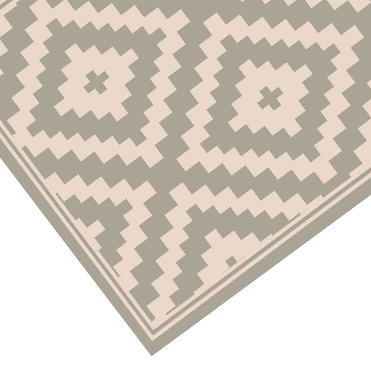 Alfombra Davanti Rombos Ceniza 50 x70 Rombos Ceniza