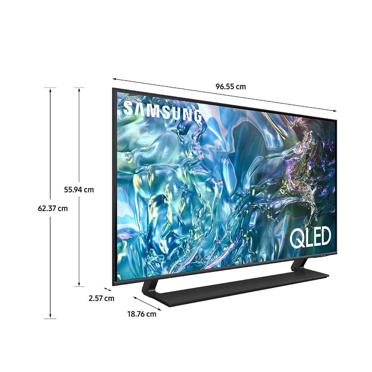 QLED 43" Samsung Q65D Smart TV 4K 2024