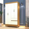 Clóset Kea Ideal 4 Puertas 2 Cajones Champagne