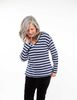 Sweater Estampado Cuello V Mujer Portman Club