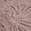 Frazada Doral 2 Plazas Chiporro Jacquard Liso Rosa Viejo