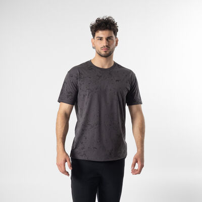 Polera Deportiva Manga Corta Hombre Black County