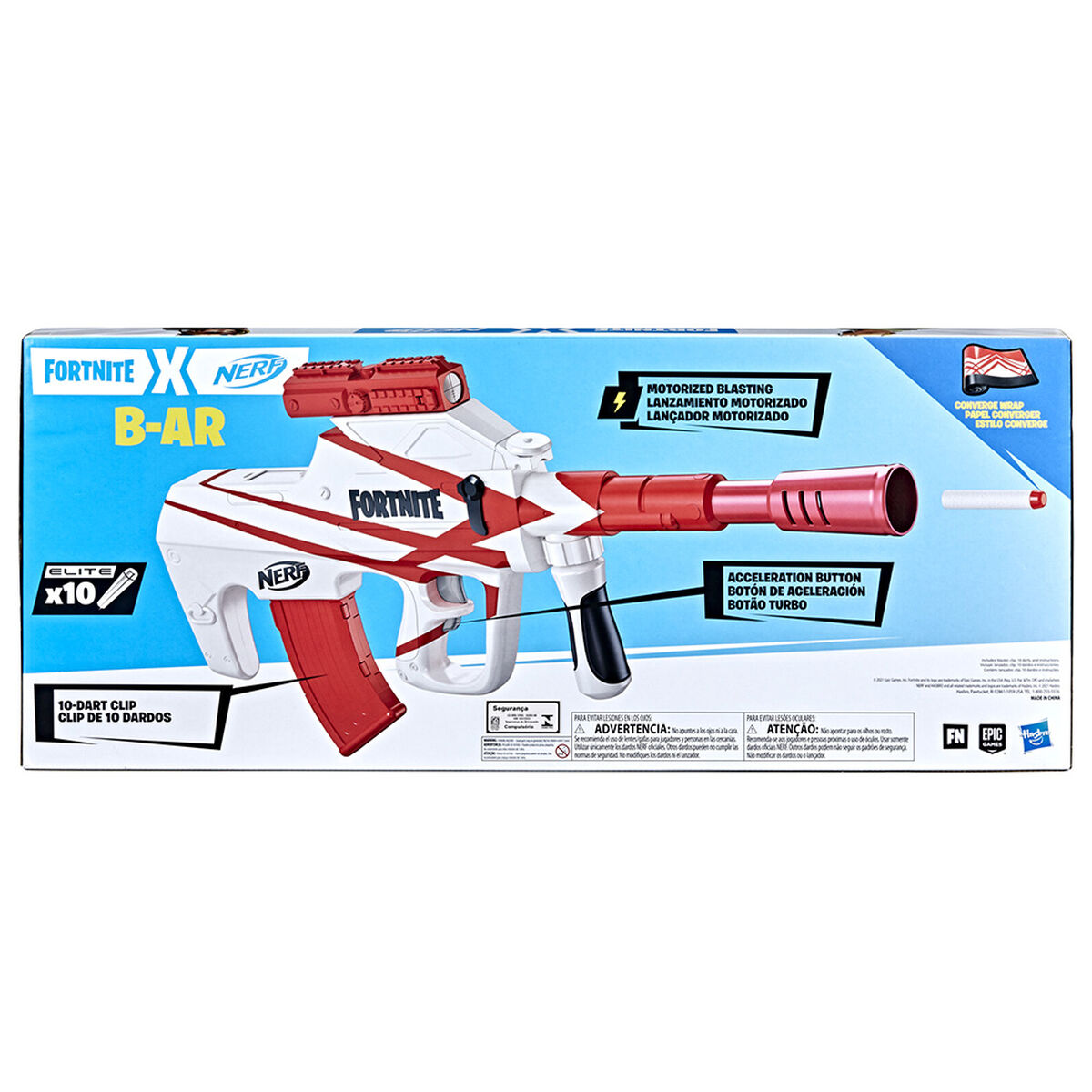 Lanzador Nerf Fortnite Burst Arl