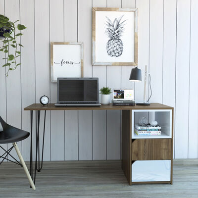 Imagen 1 del producto Escritorio TuHome Palermo Gales/Blanco HG