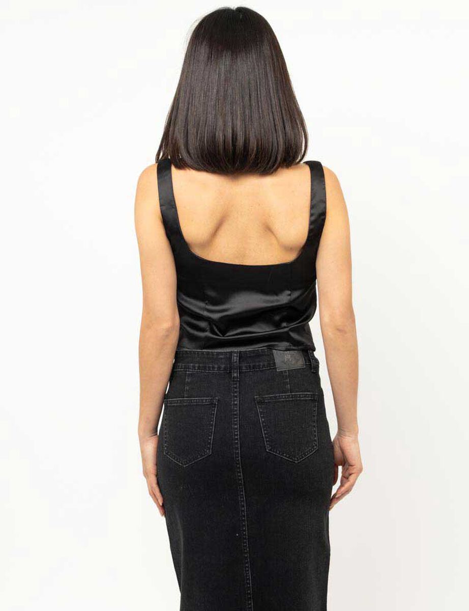 Polera Sin Mangas Mujer Fiorucci